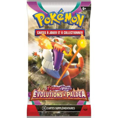 Booster Fran�ais Pok�mon EV02 - Ecarlate et Violet - Evolutions � Paldea