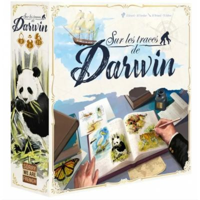 Jeu de Plateau en Famille Sur les traces de Darwin