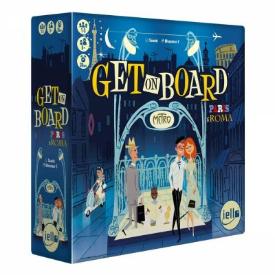 Jeu de Cartes Strat�gie Get on Board - Paris & Rome