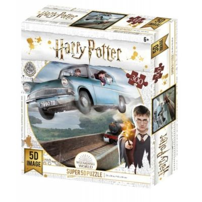 R�fl�xion  Puzzle Prime 3D - Harry Potter Ford Anglia 300 PCS