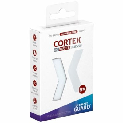 Prot�ges Cartes Format JAP  Cortex - 60 Japanese Sleeves - Transparent Matte