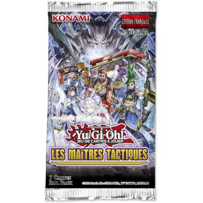 Booster Fran�ais sous Blisters Yu-Gi-Oh! Les Ma�tres Tactiques ( sous Blister )