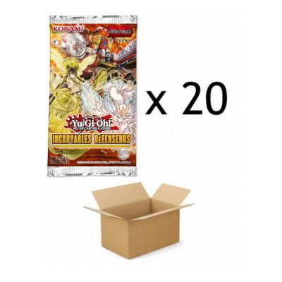 Cartons de 20 Boosters Yu-Gi-Oh! Boite de 20 Boosters Incroyables D�fenseurs - Sous Blister Officiel Konami