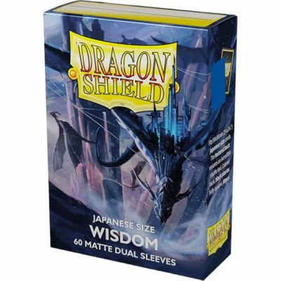 Prot�ges Cartes Format JAP  Dragon Shield - 60 Japanese Sleeves Dual Matte - Wisdom
