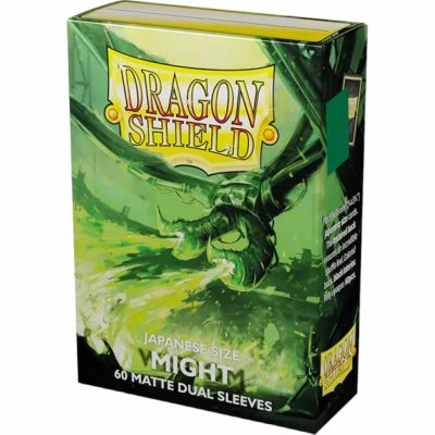 Prot�ges Cartes Format JAP  Dragon Shield - 60 Japanese Sleeves Dual Matte - Might