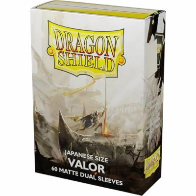 Prot�ges Cartes Format JAP  Dragon Shield - 60 Japanese Sleeves Dual Matte - Valor