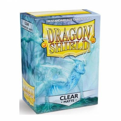 Prot�ges Cartes Standard  Matte - Clear Dragonshield (par 100)