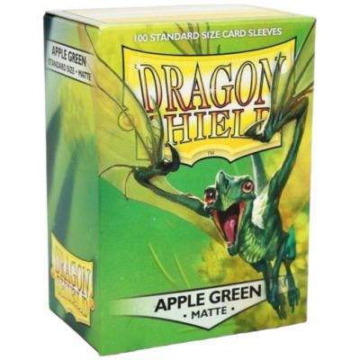 Prot�ges Cartes Standard  Matte - Apple Green Dragonshield (par 100)