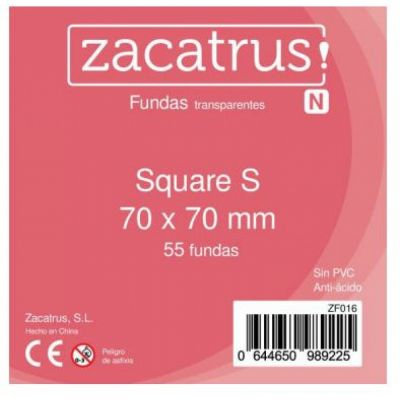 Prot�ges cartes Sp�ciaux  Prot�ge-cartes Zacatrus Square S (70 x 70 mm)