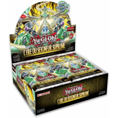 Boite de Boosters Fran�ais Yu-Gi-Oh! Display de 24 boosters - L'�re du Seigneur Supr�me