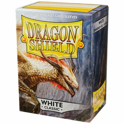 Prot�ges Cartes Standard  Classic- White Dragonshield (par 100)