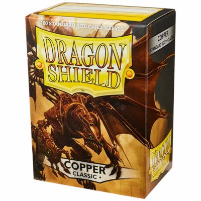 Prot�ges Cartes Standard  Classic- Copper Dragonshield (par 100)