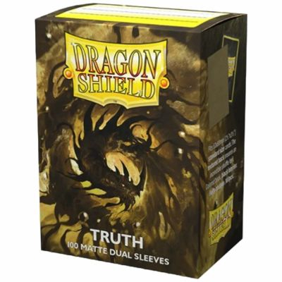 Prot�ges Cartes Standard  Dual Matte - Truth Dragonshield (par 100)