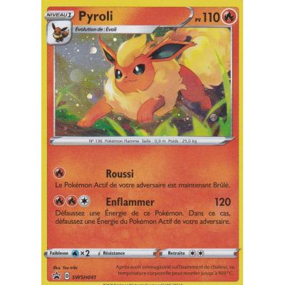 Cartes Sp�ciales Pok�mon Promo - Pokemon Ep�e & Bouclier - Pyroli - SWSH041 - FR