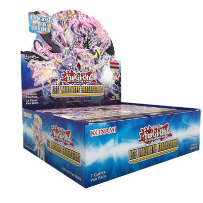 Boite de Boosters Fran�ais Yu-Gi-Oh! Display de 24 boosters - Les Vaillants Fracasseurs