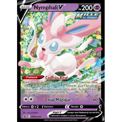 Cartes Sp�ciales Pok�mon Promo - Pokemon Ep�e & Bouclier - Nymphali V - SWSH202 - FR