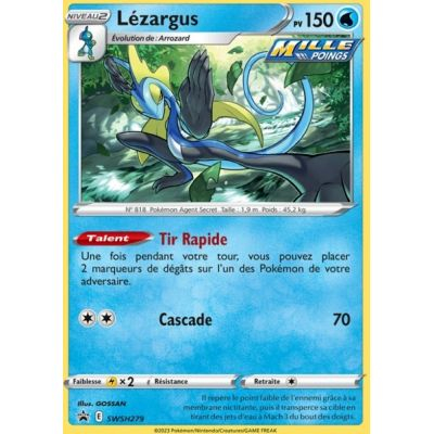Cartes Sp�ciales Pok�mon Promo - Pokemon Ep�e & Bouclier - L�zargus - SWSH279- FR