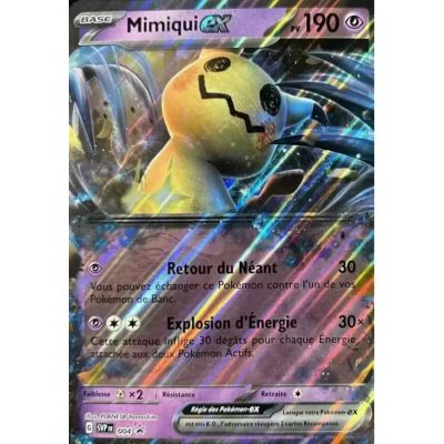 Cartes Sp�ciales Pok�mon Promo - Pokemon Ecarlate & Violet - Mimiqui EX - SVP-FR-004