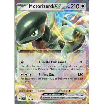 Cartes Sp�ciales Pok�mon Promo - Pokemon Ecarlate & Violet - Motorizard EX - SVP-FR-018