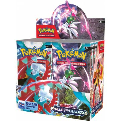 Boite de Boosters Fran�ais Pok�mon Display 36 Boosters EV04 - Ecarlate et Violet - Faille Paradoxe