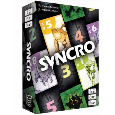 Jeu de Cartes Coop�ration Syncro