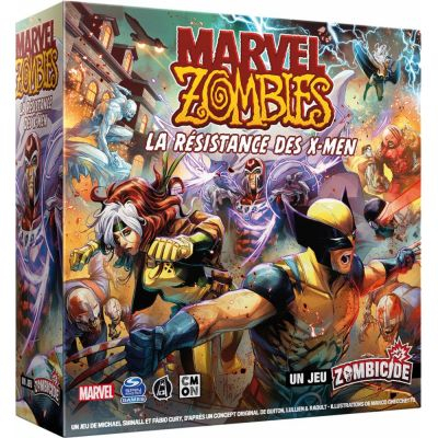 Jeu de Plateau Figurine Zombicide - Marvel Zombies - La r�sistance des X-men