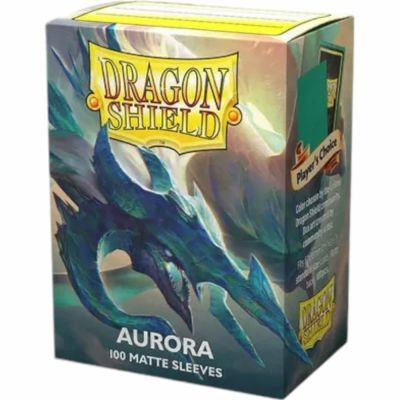 Prot�ges Cartes Standard  Matte - Aurora Dragonshield (par 100)