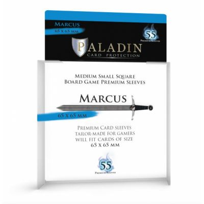 Prot�ges cartes Sp�ciaux  Board Games Sleeves - Marcus Premium - 65x65mm - par 55