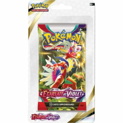 Booster Fran�ais sous Blisters Pok�mon EV01 - Ecarlate et Violet - blister