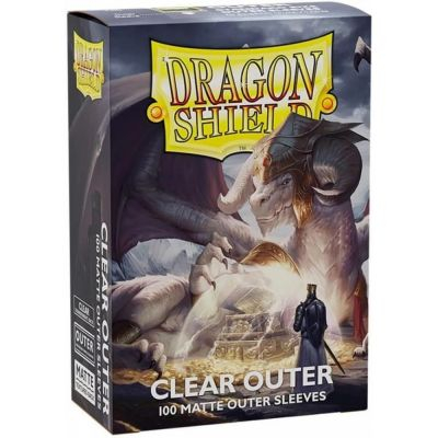 Prot�ges Cartes Standard  Matte Clear Outer - Clear/Transparent - par 100 Pour Double Sleeve