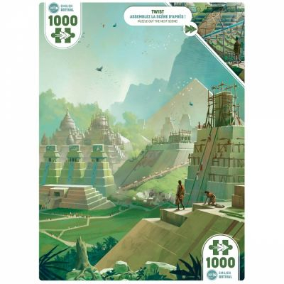 R�fl�xion  PUZZLE TWIST  Ancient Pyramids - 1000 pi�ces