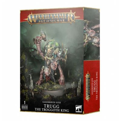 Figurine Warhammer Age of Sigmar Warhammer Age of Sigmar - Gloomspite Gitz : Trugg, The Troggoth King