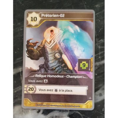Deck-Building Strat�gie Shards Of Infinity : Carte Promo Pr�torien-02 (Goodies)