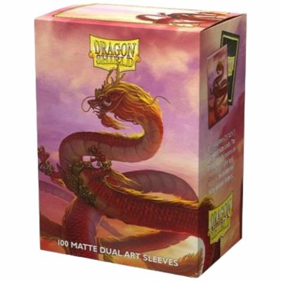 Prot�ges Cartes Standard  Dual Matte Art Sleeves - Year of the Wood Dragon 2024