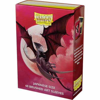 Prot�ges Cartes Format JAP  Dragon Shield Brushed Art Sleeves - Valentine Dragon  2024 - par 60