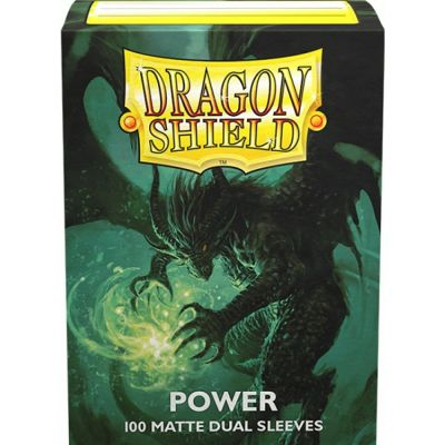Prot�ges Cartes Standard  Dual Matte - Power Dragonshield (par 100)