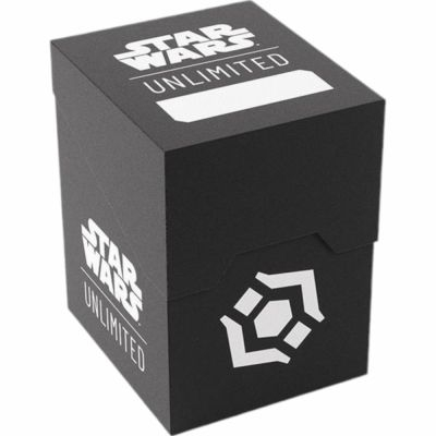 Deck Box et Rangement Star Wars Unlimited �tincelle de R�bellion - Soft Crate Black/White
