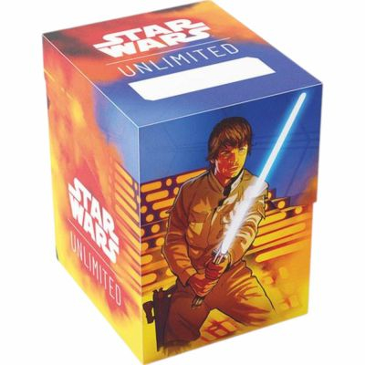 Deck Box et Rangement Star Wars Unlimited �tincelle de R�bellion - Soft Crate Luke