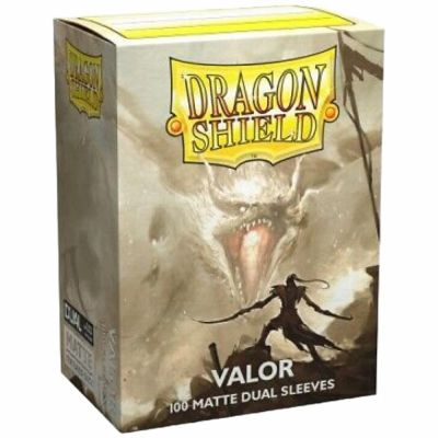 Prot�ges Cartes Standard  Dual Matte - Valor Dragonshield (par 100)
