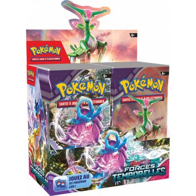 Boite de Boosters Fran�ais Pok�mon Display 36 Boosters EV05 - Ecarlate et Violet - Forces Temporelles