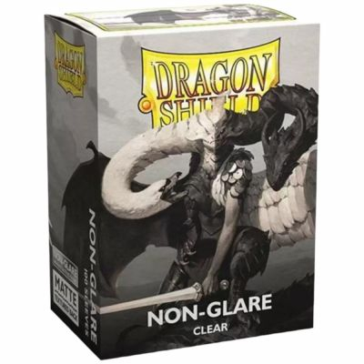 Prot�ges Cartes Standard  Clear - Non-Glare Dragonshield (par 100)