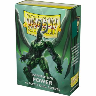 Prot�ges Cartes Format JAP  Dragon Shield - 60 Japanese Sleeves Matte Dual - Power