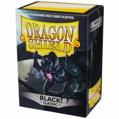 Prot�ges Cartes Standard  Classic- Black Dragonshield (par 100)