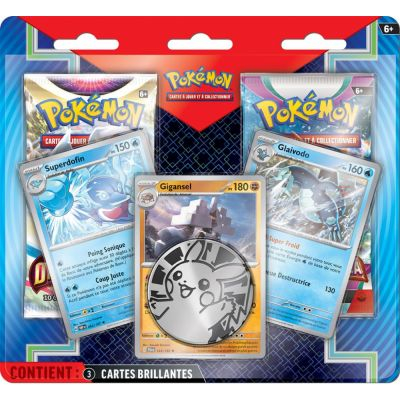 Duopack 2 Boosters Pok�mon EB11/EV02 - Superdofin, Gigansel, Glaivodo