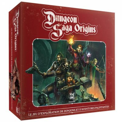 Jeu de Plateau Strat�gie Dungeon Saga Origins (Version Retail)