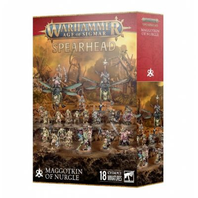 Figurine Warhammer Age of Sigmar Warhammer Age of Sigmar - Spearhead : Maggotkin of Nurgle