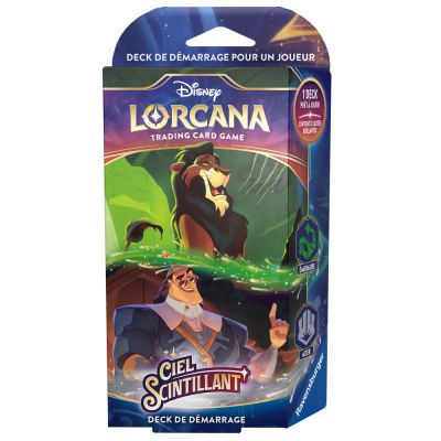 Deck de Demarrage Lorcana Ciel Scintillant : Scar et Kronk