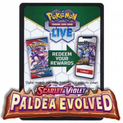 Cartes � Code Pok�mon Lot De 20 Cartes � Code Pokemon Online - EV02 �volution � Paldea