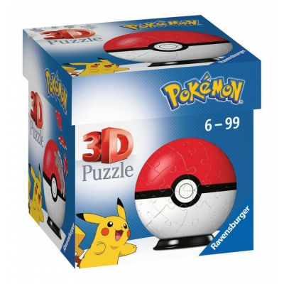  R�flexion Ravensburger - Puzzle 3D - Pok� Ball : 55 pi�ces