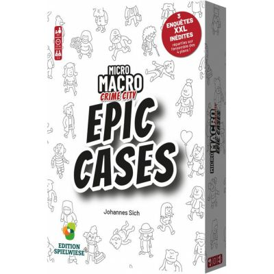Enigme Coop�ration MicroMacro : Crime City - Epic cases